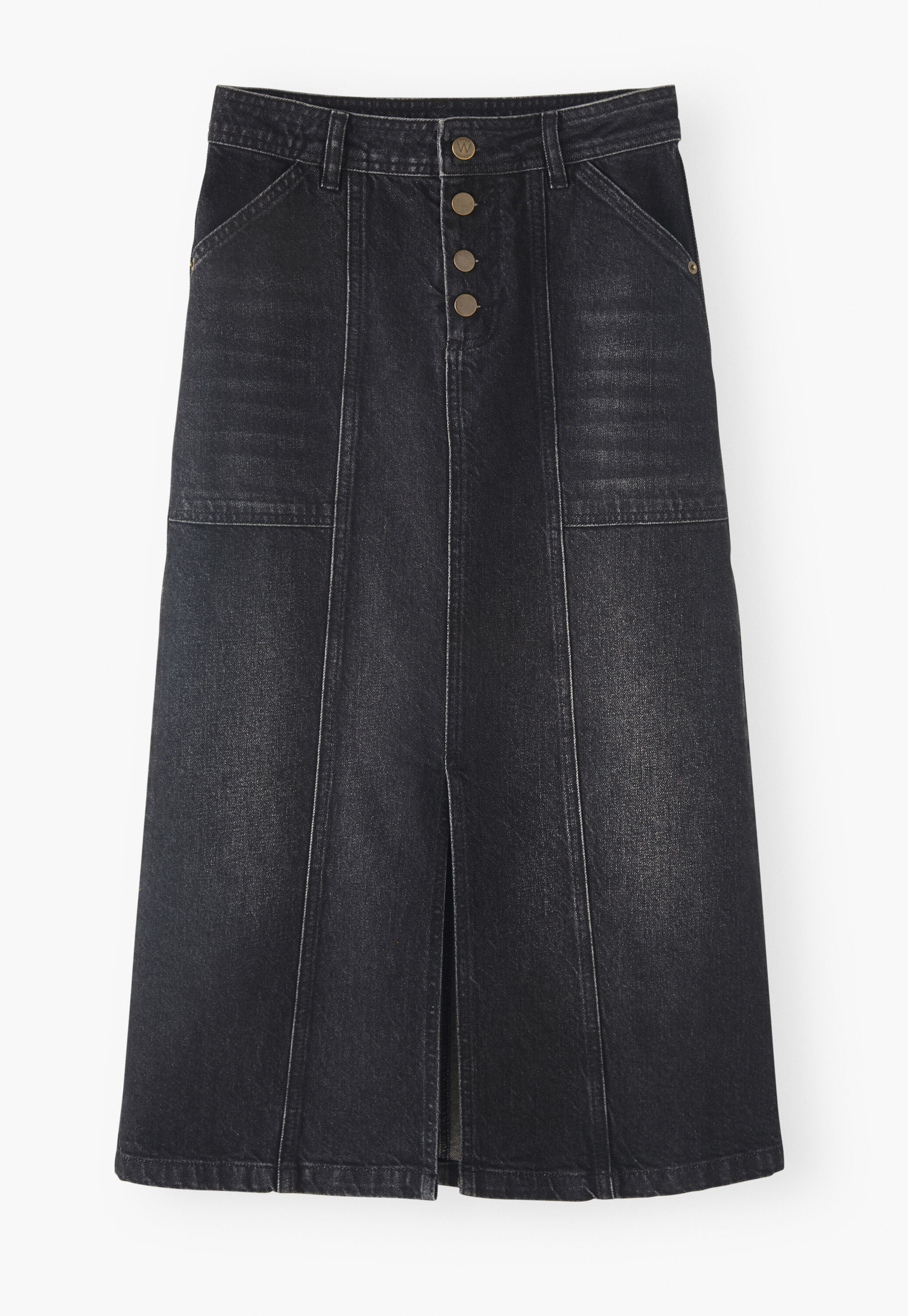 Bleistiftrock aus Denim