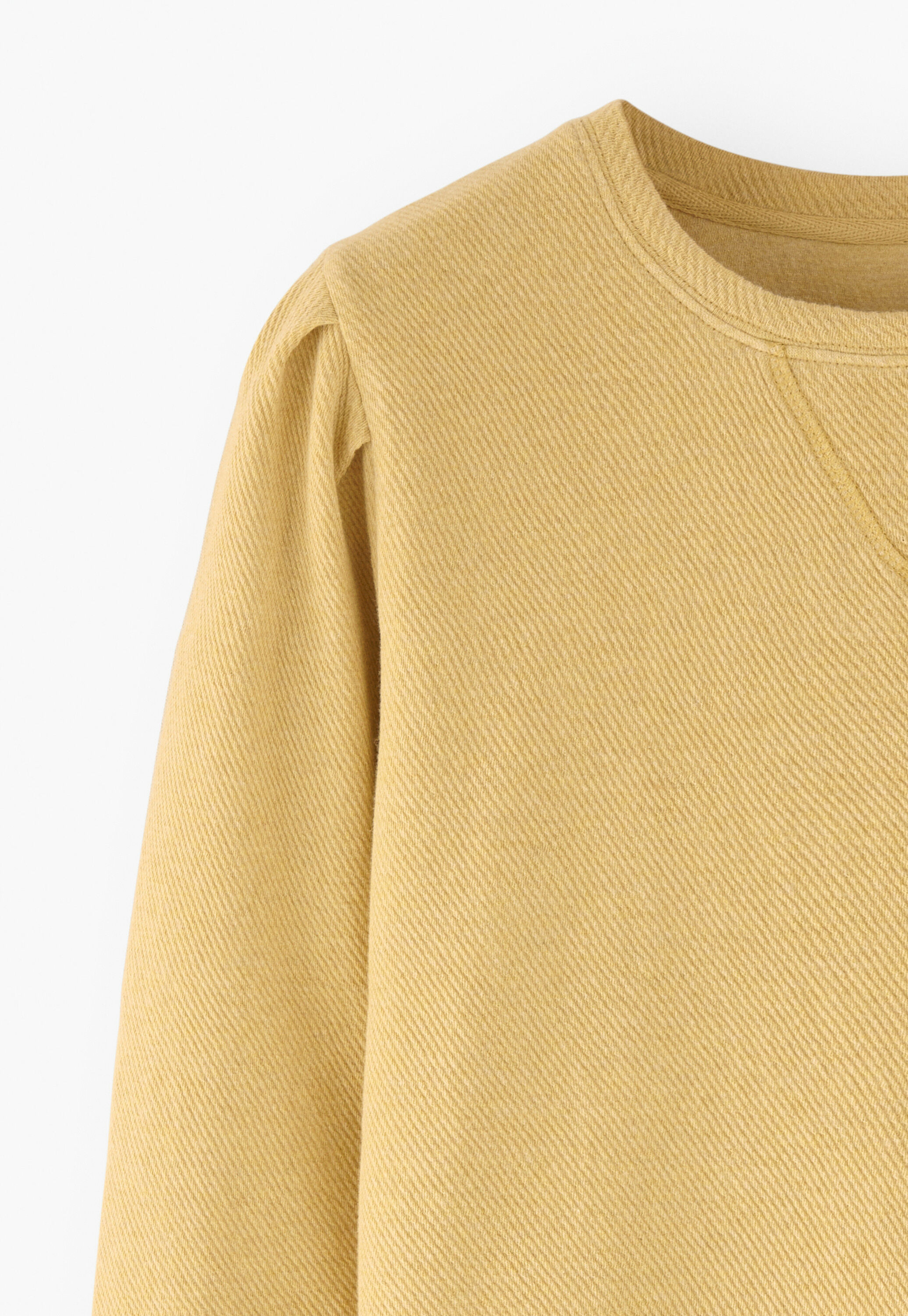 Sweatshirt mit Falten&auml;rmeln