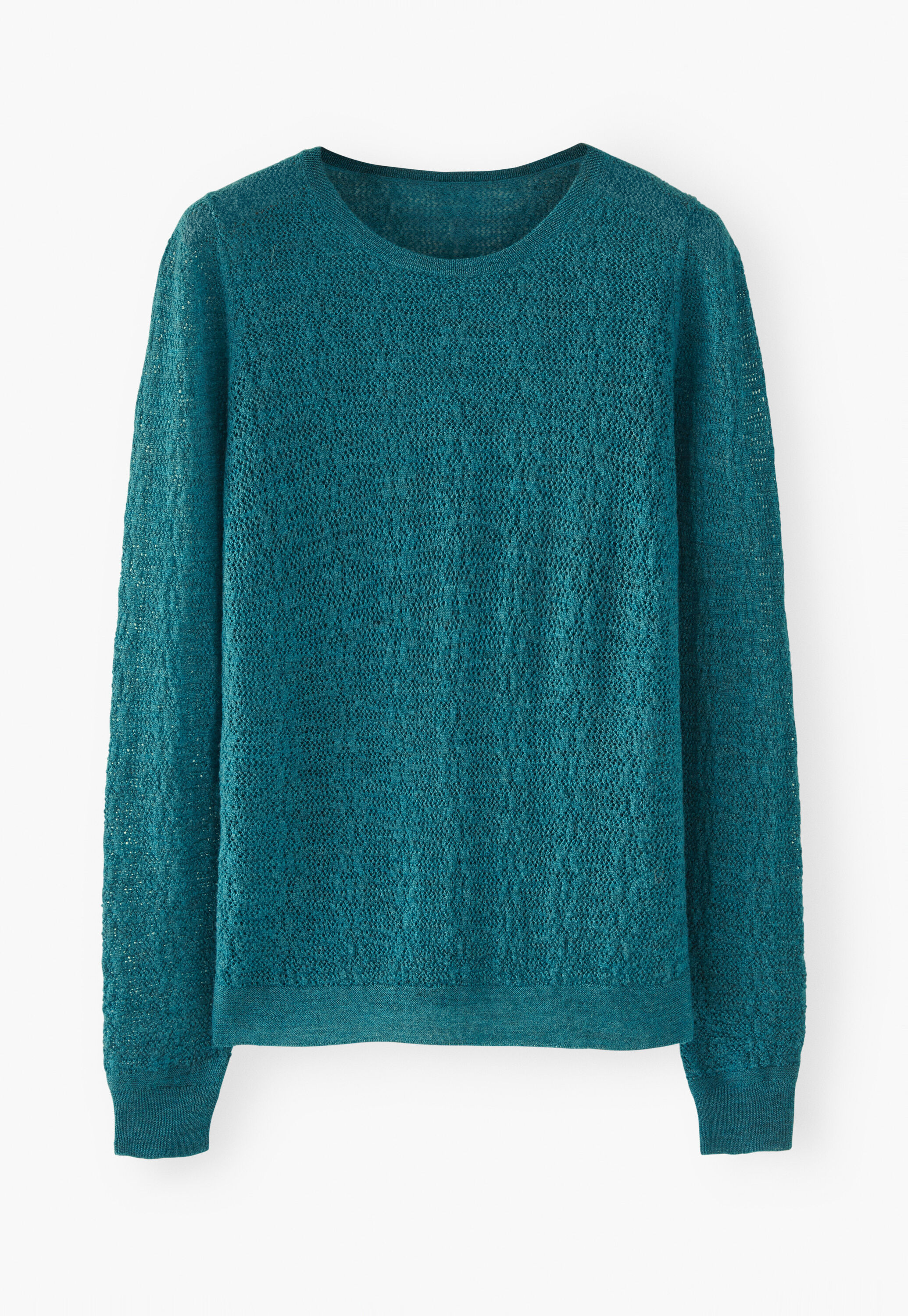 Pullover im Spitzenmuster