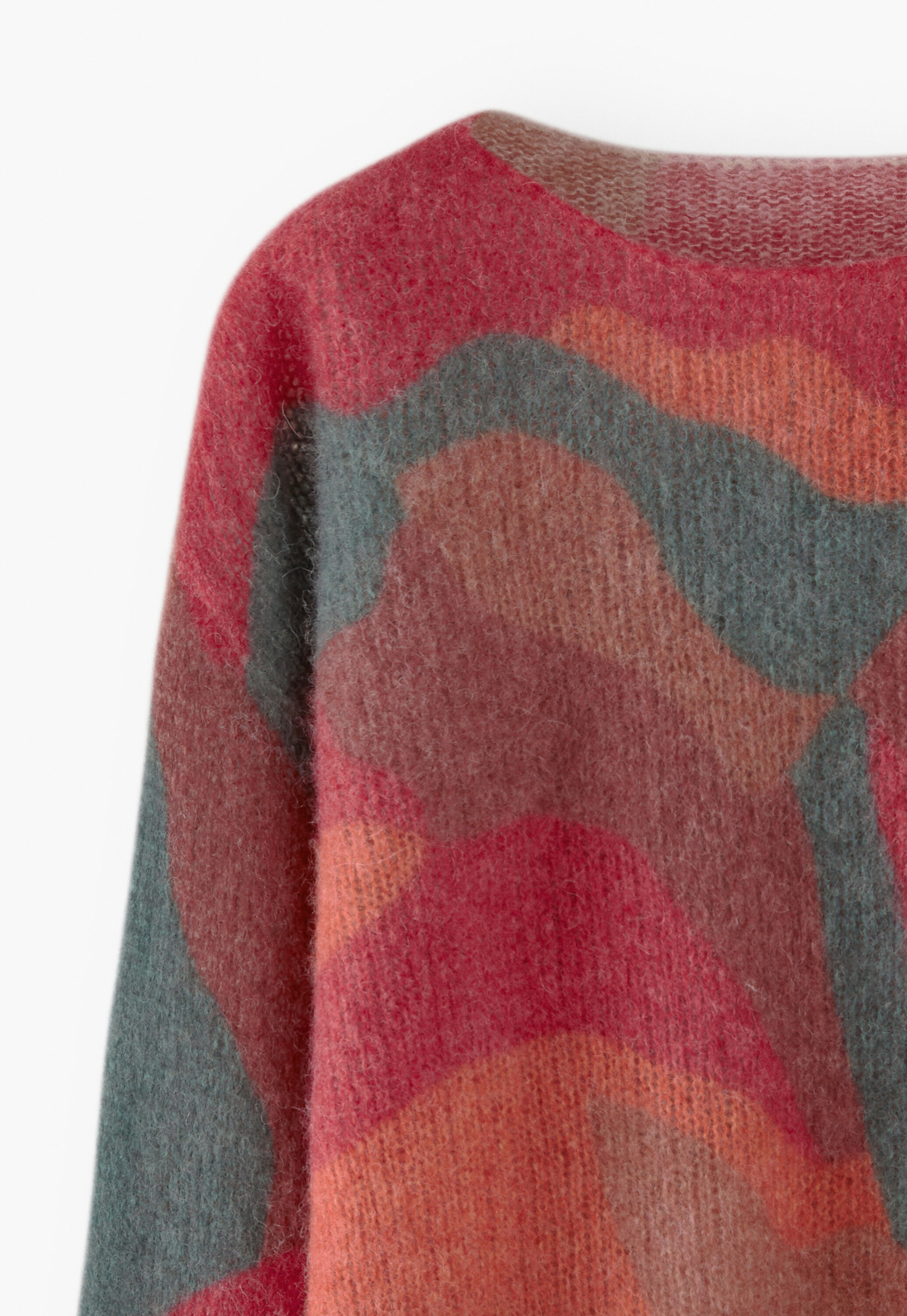 Bedruckter Pullover