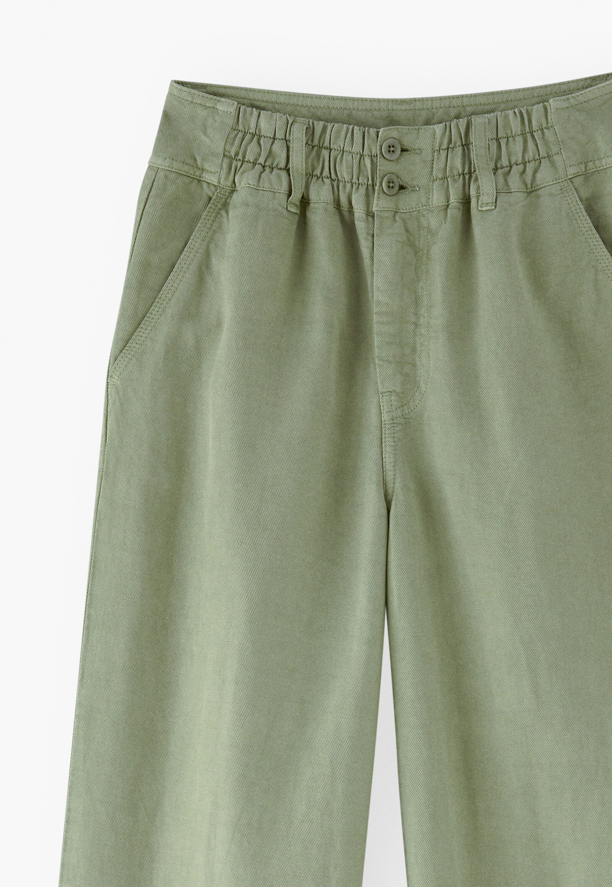 Hose mit weitem Bein