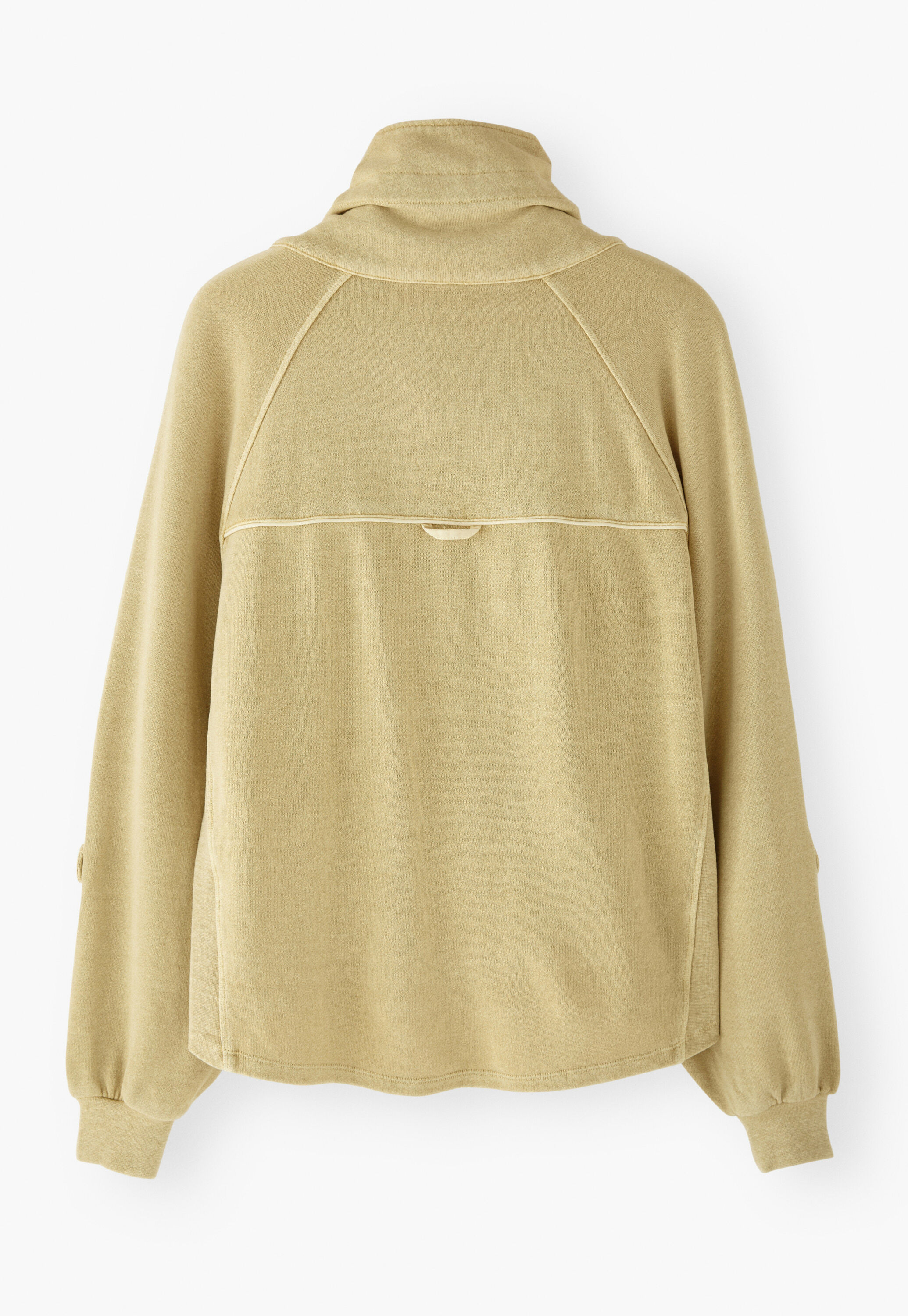 Sweatshirt mit Trichterkragen