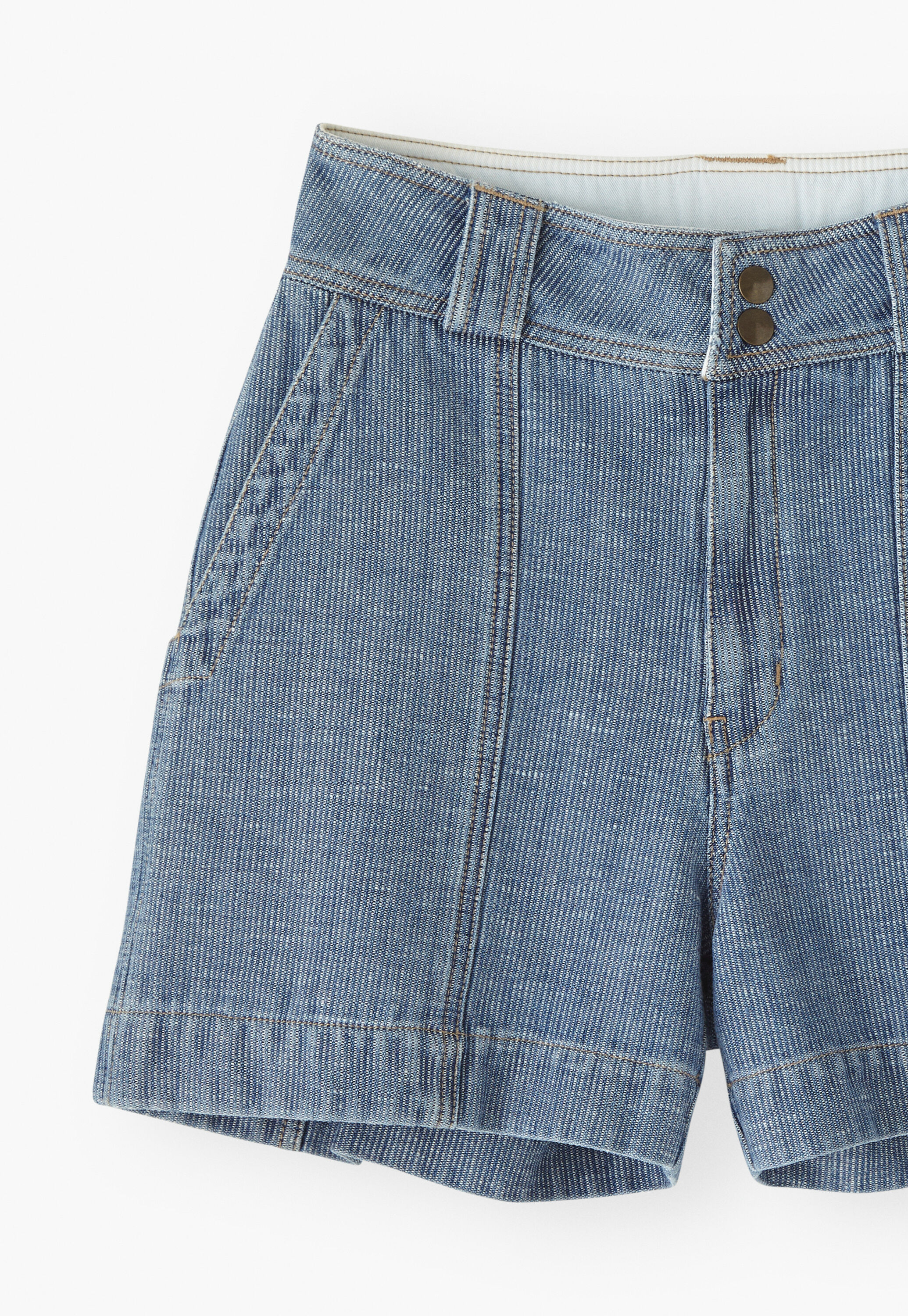Streifen-Shorts