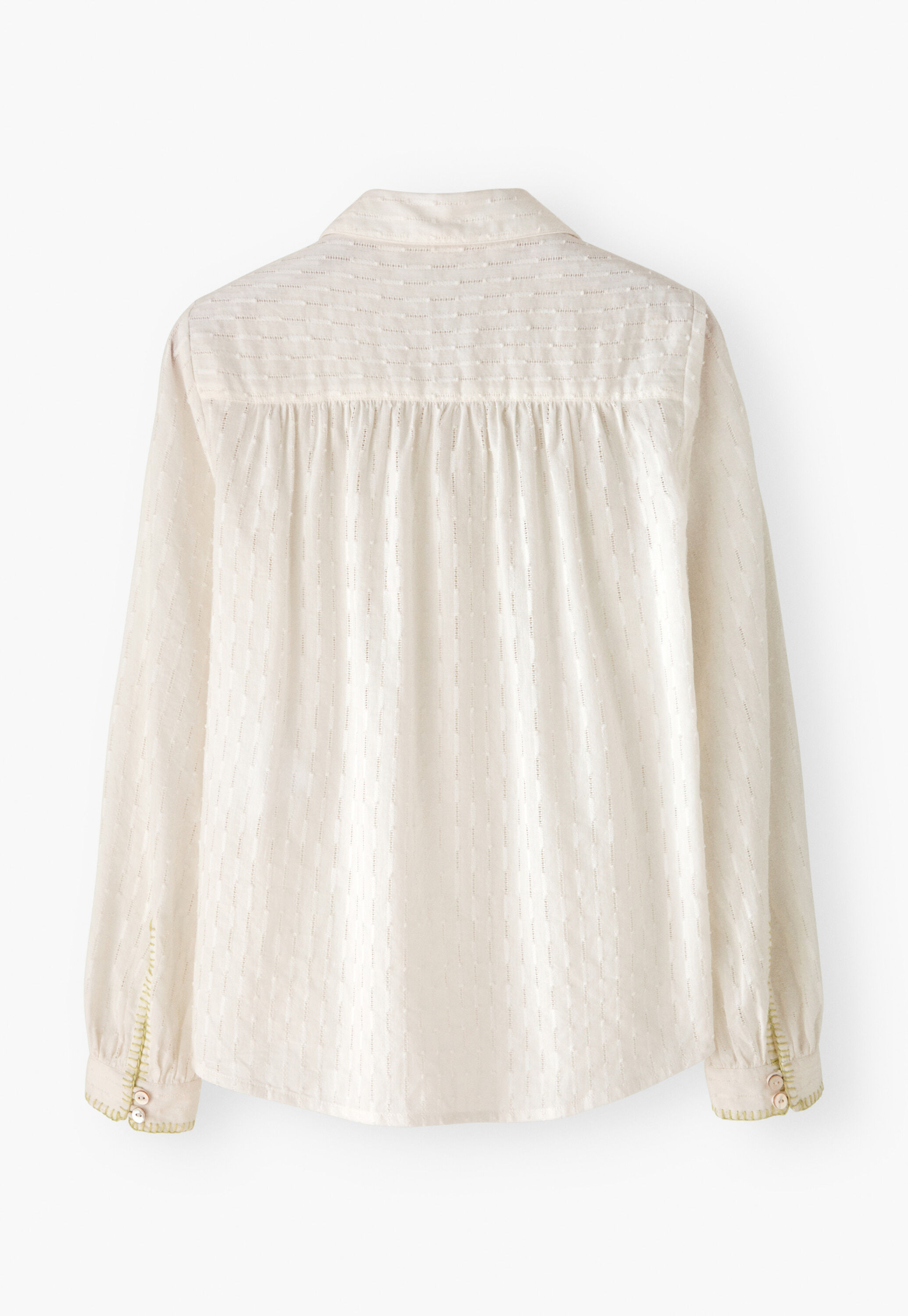 Bluse mit Kr&auml;uselungen