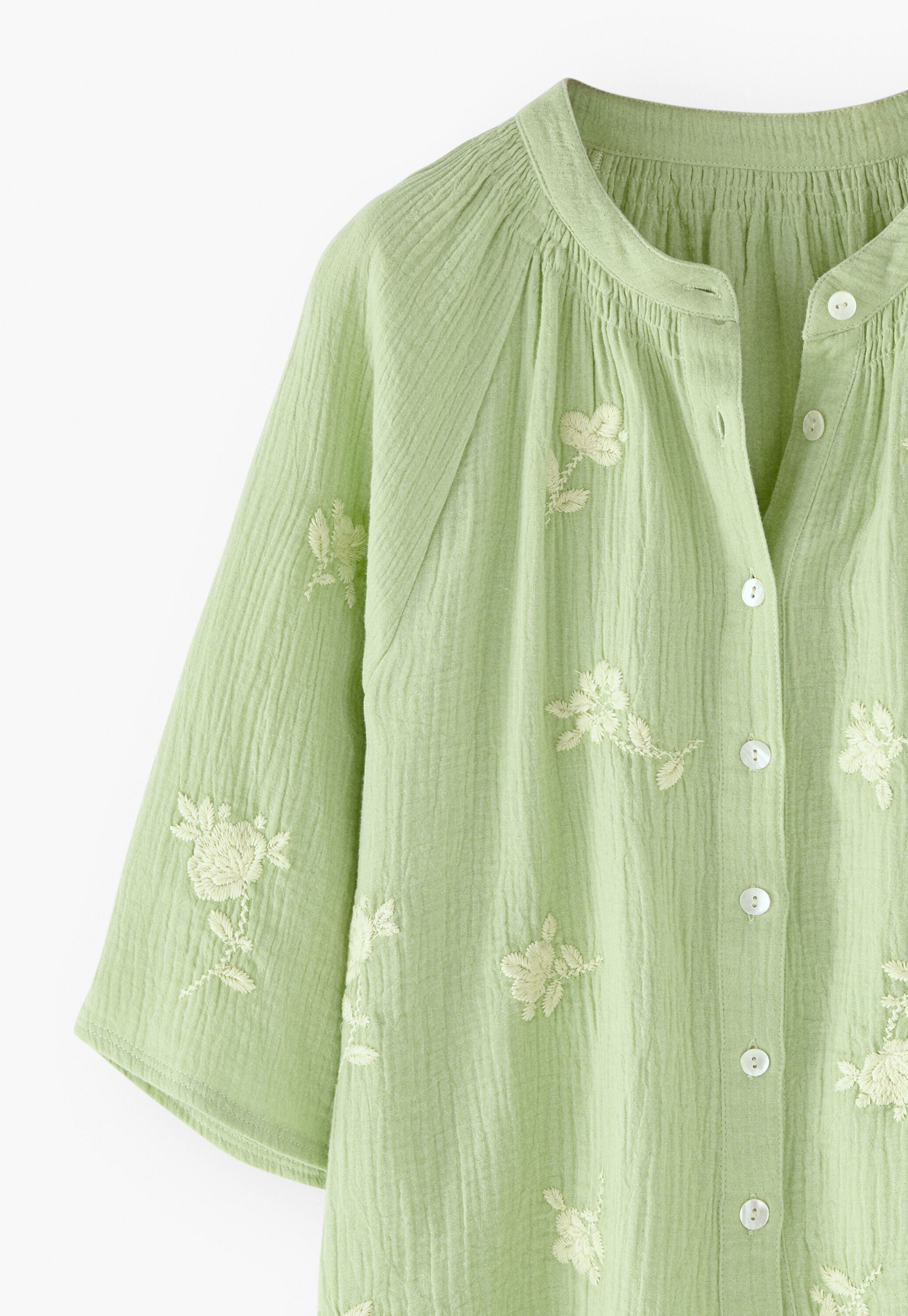 Bestickte Bluse