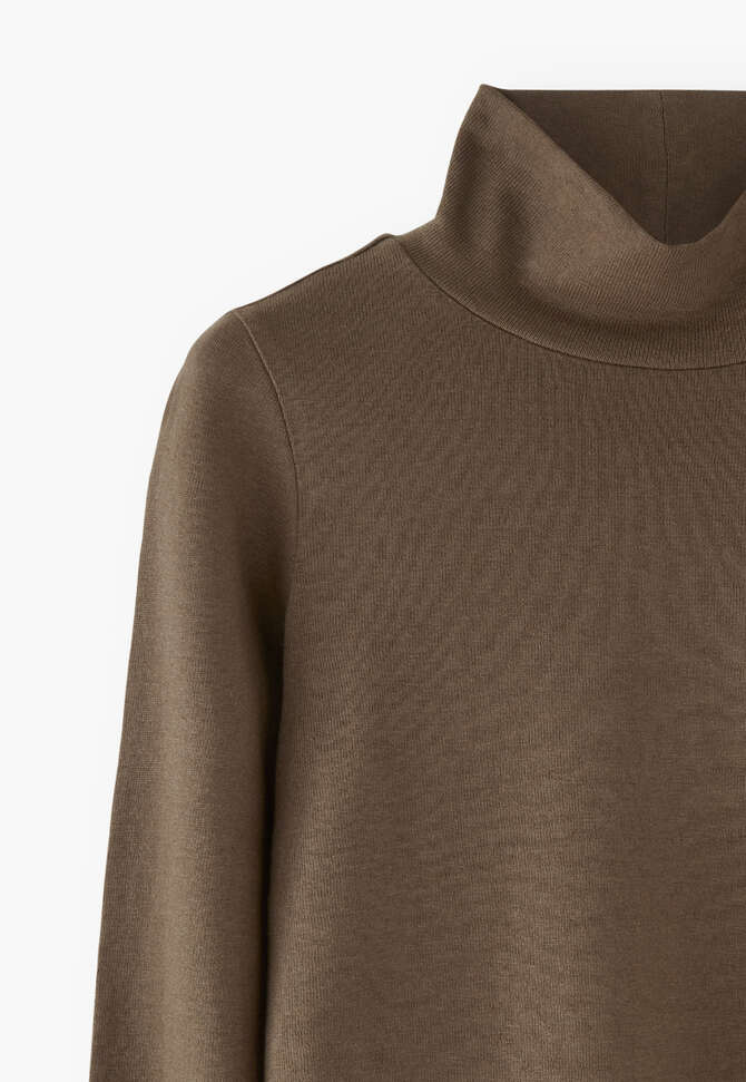 Rollkragentop, Dunkles Oliv, completeTheLook
