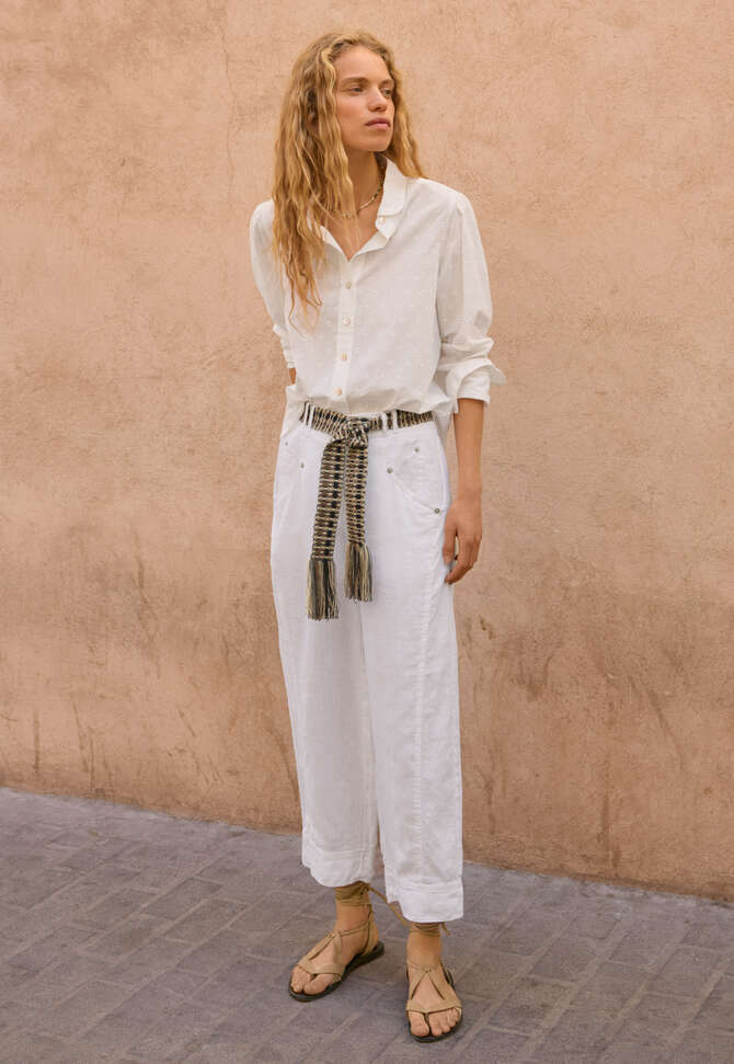 Broderie-Bluse, Wei&szlig;, completeTheLook