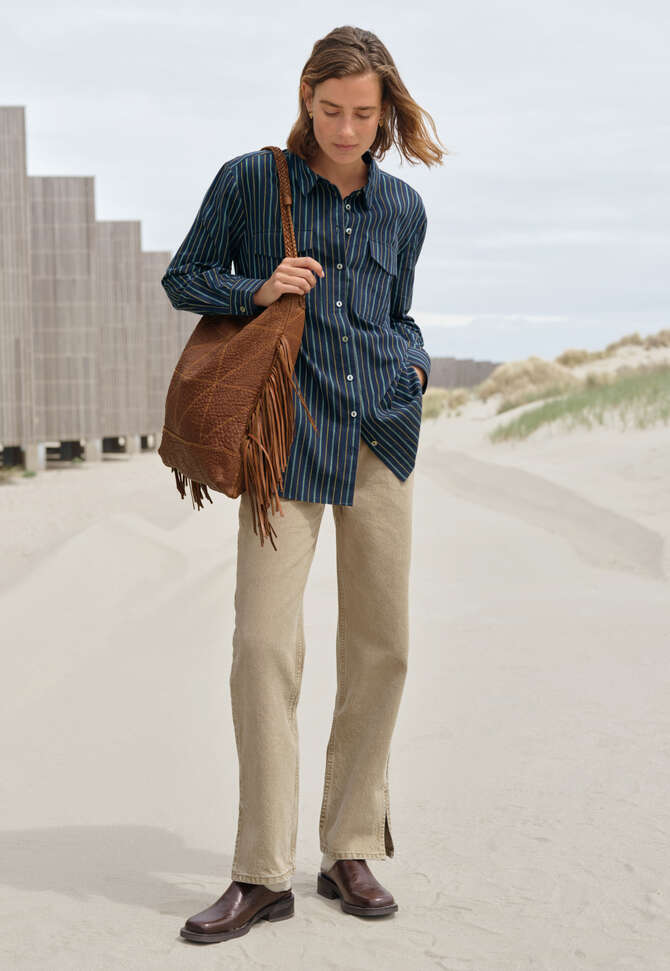 Gestreifte Bluse, Indigo, completeTheLook