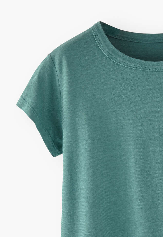 Jersey-T-Shirt, Aquamarin, completeTheLook