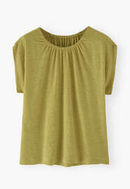 Tank-Top, Gelbe Limette, webstill