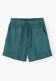 Jersey-Shorts, Petrol/Aquamarin, webstill