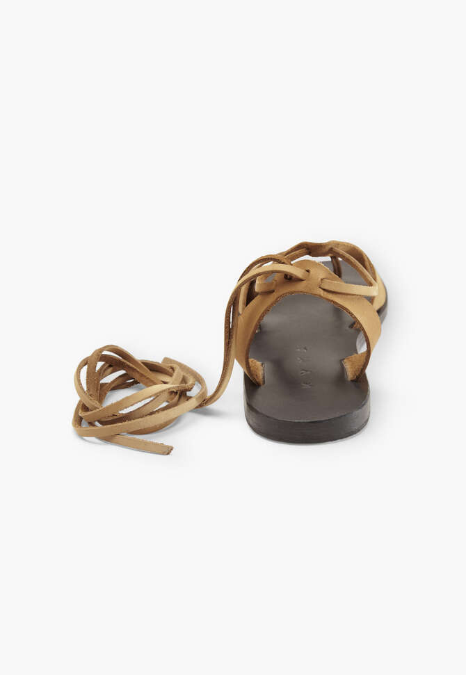 Wickel-Sandalen, Schwarz/Oliv, completeTheLook