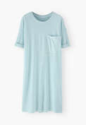 T-shirt dress, Ice blue, webstill