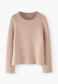 Raglanpullover, Bl&uuml;te, webstill