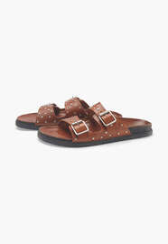 Nietensandalen, Lohbraun, webstill