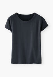 Jersey-T-Shirt, Tiefes Indigo, webstill