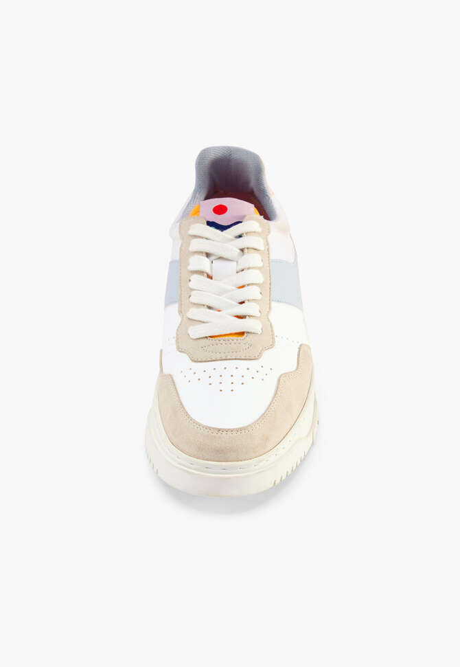Sneaker, Wei&szlig;/Himmelblau, completeTheLook