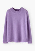 Knitted sweater, Lilac, webstill