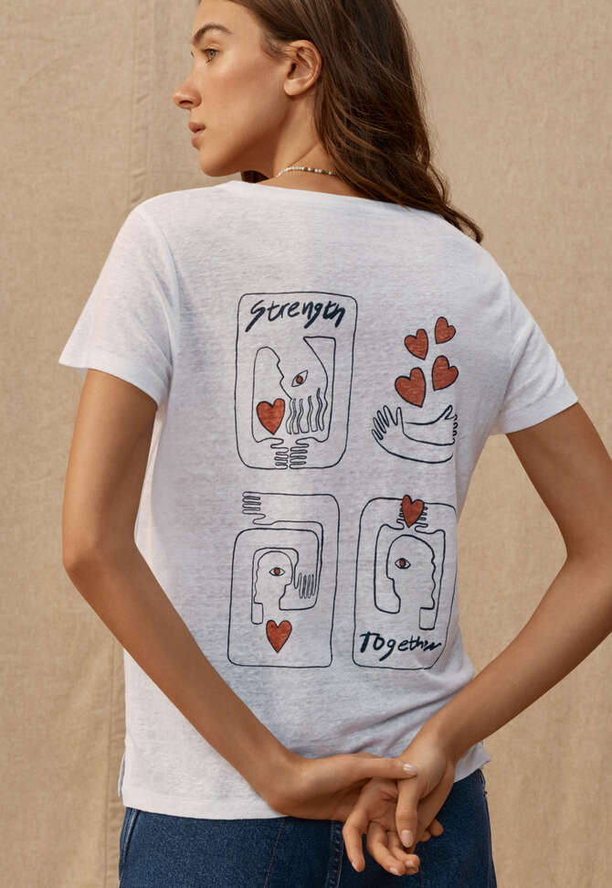 T-Shirt zum Internationalen Frauentag, Wei&szlig;, completeTheLook