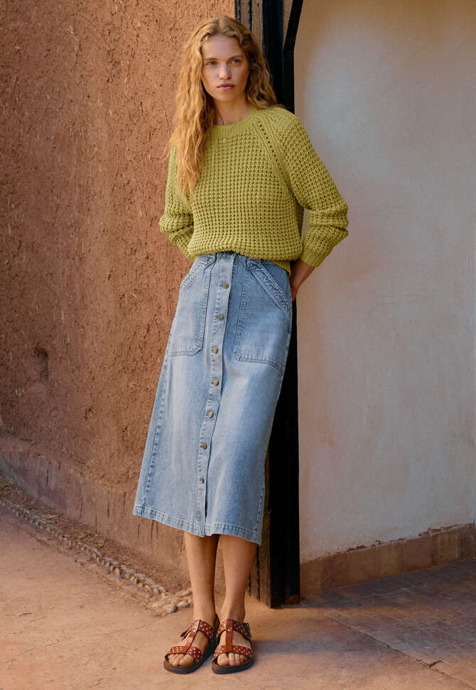 Raglanpullover, Limette, completeTheLook