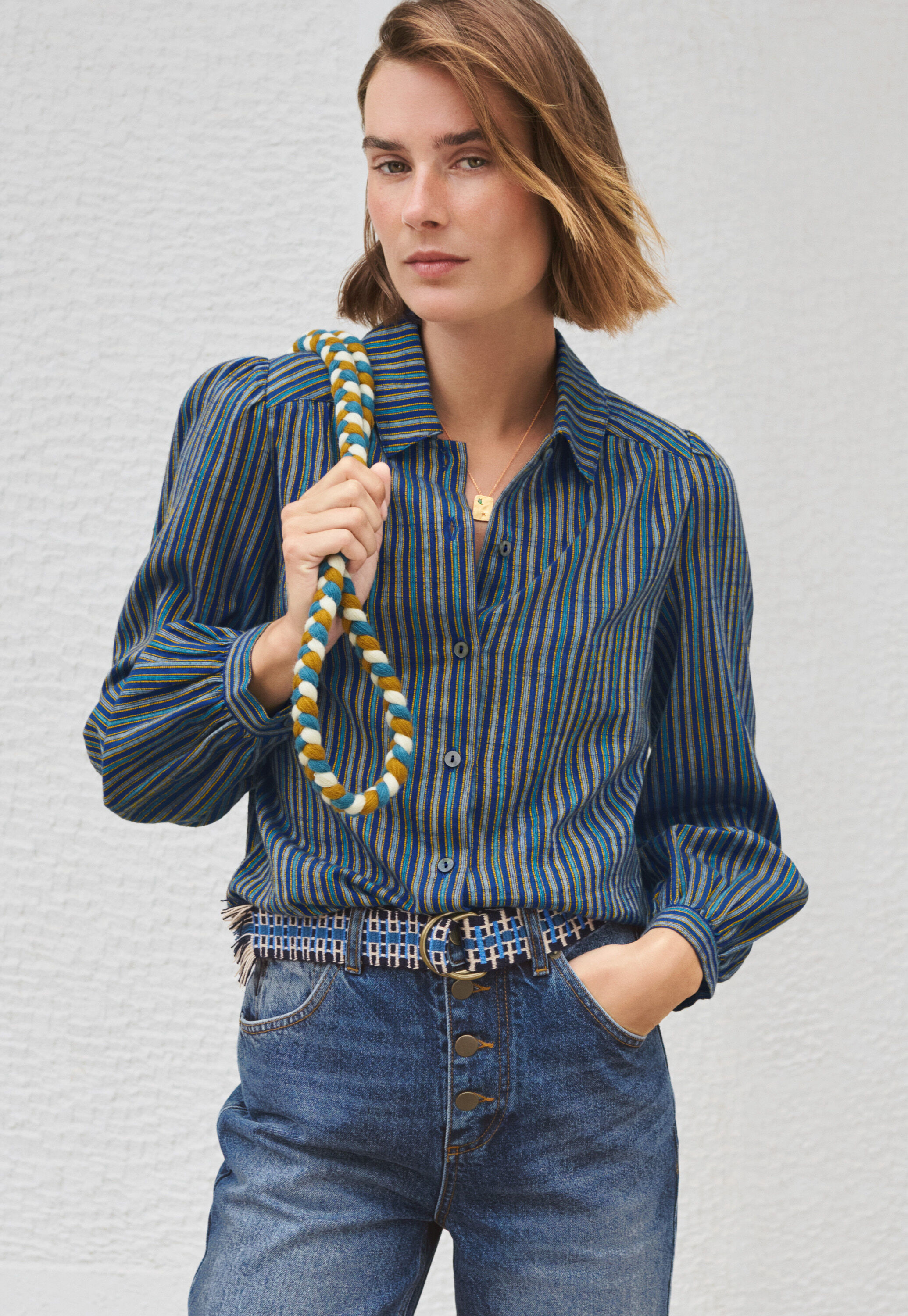 Striped blouse