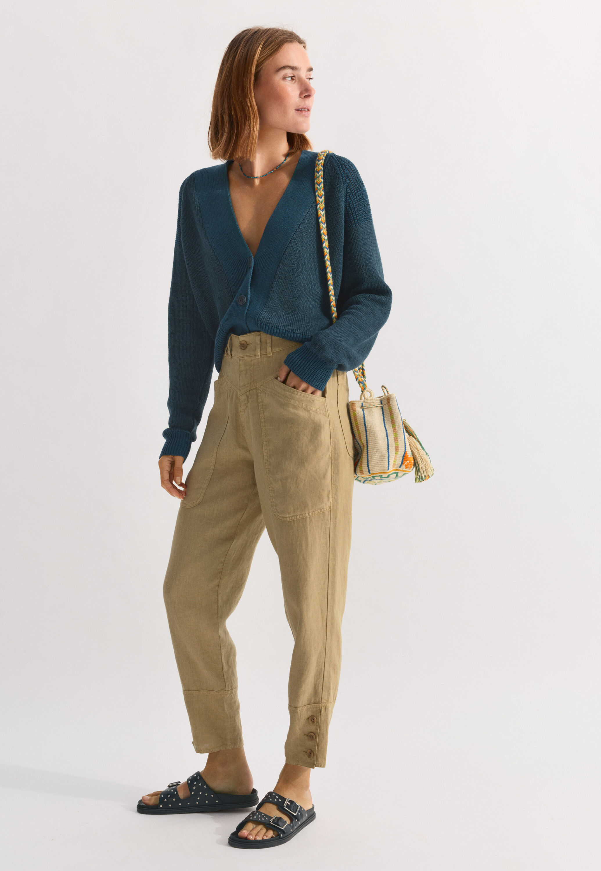 Cropped trousers