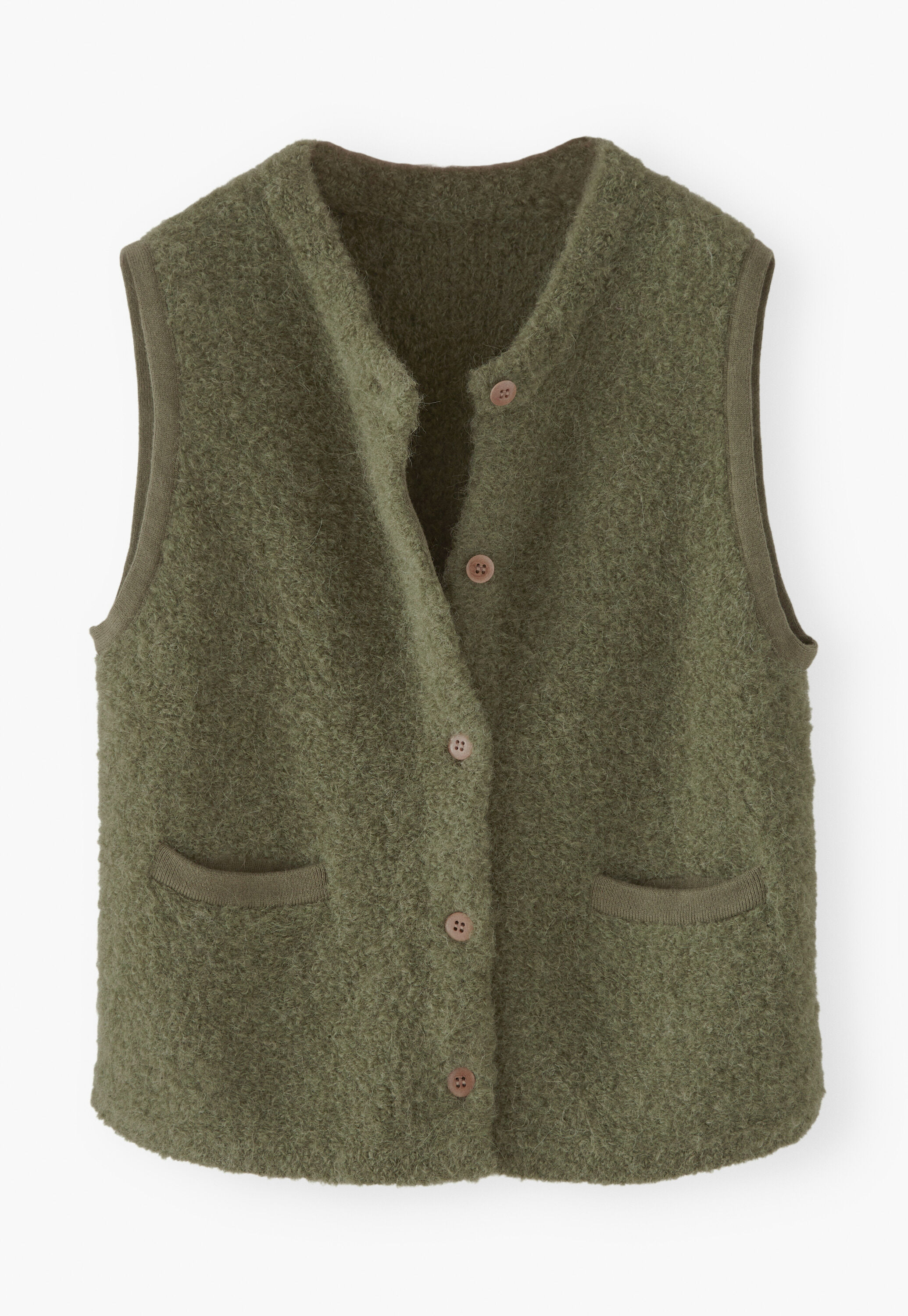 Knitted gilet