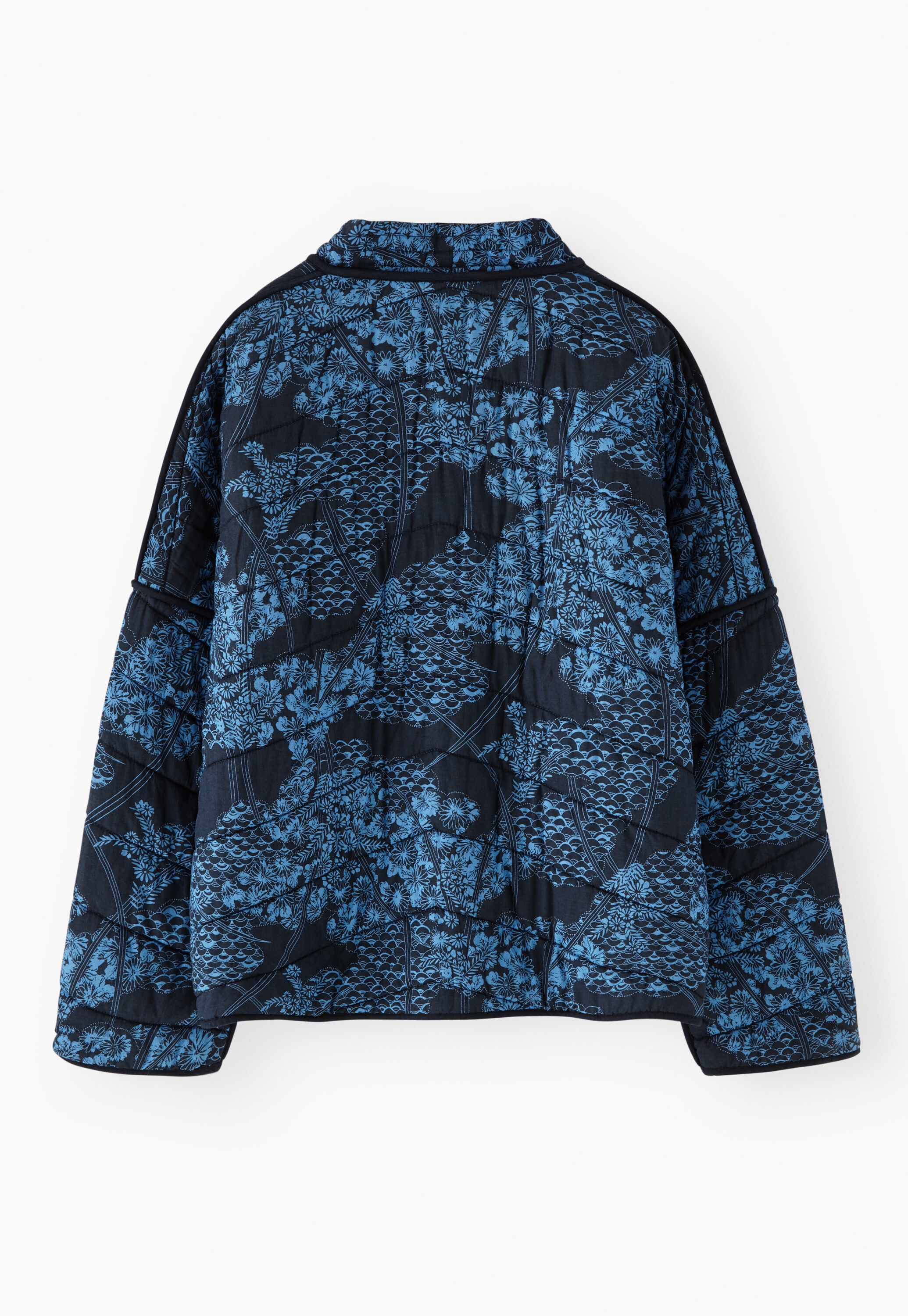 Quilted print jacket