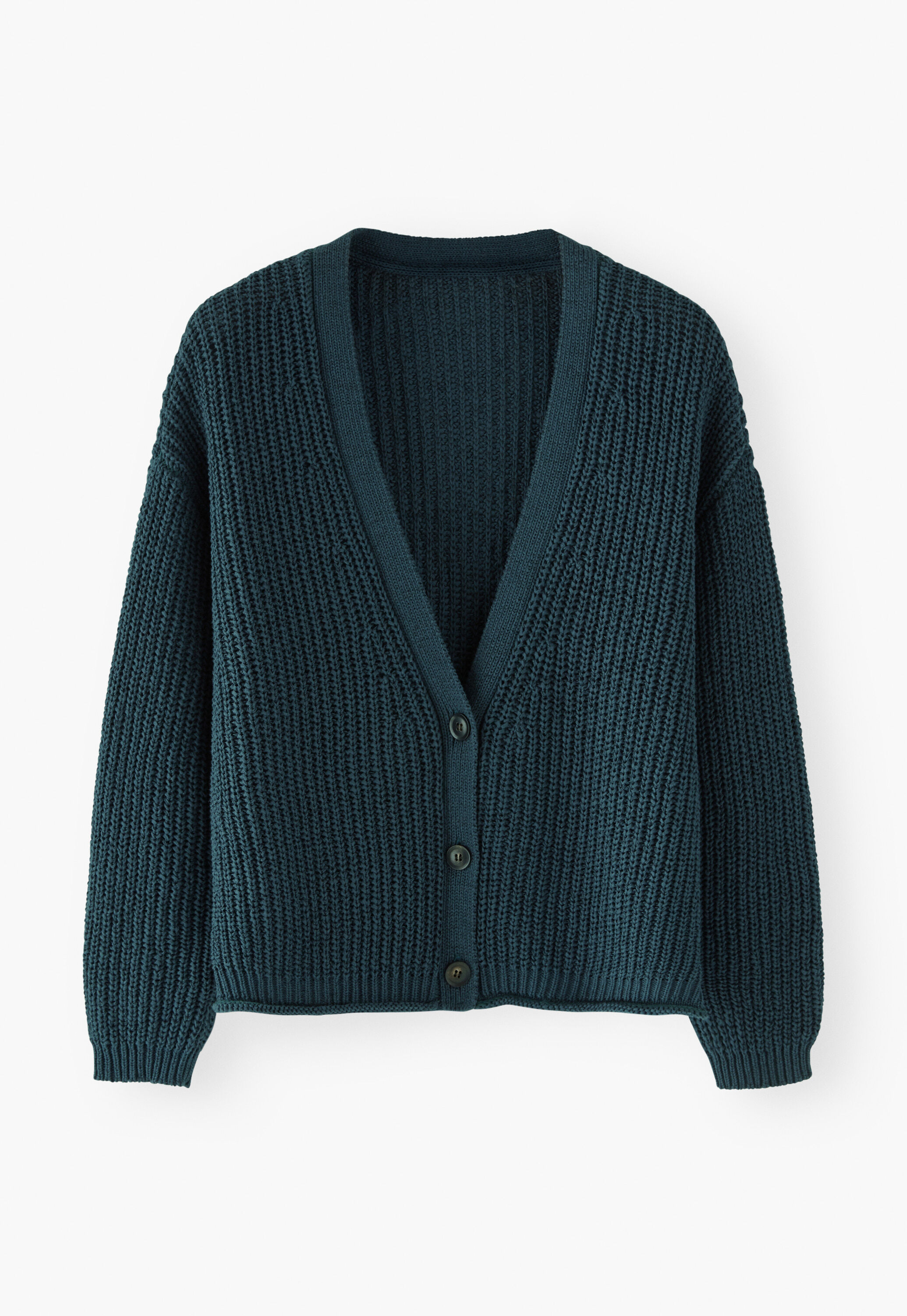 V-neck cardigan